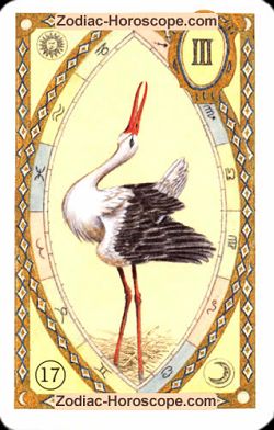 The stork, monthly Love and Health horoscope September Virgo