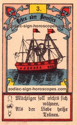 The ship, monthly Virgo horoscope August