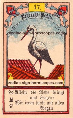 The stork, monthly Virgo horoscope August