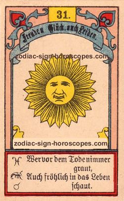 The sun, monthly Virgo horoscope October