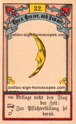 The moon, monthly Virgo horoscope October