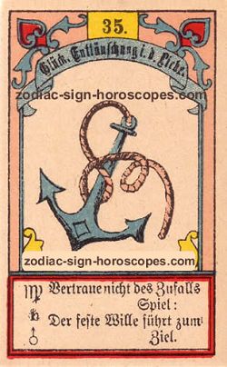 The anchor, monthly Virgo horoscope August